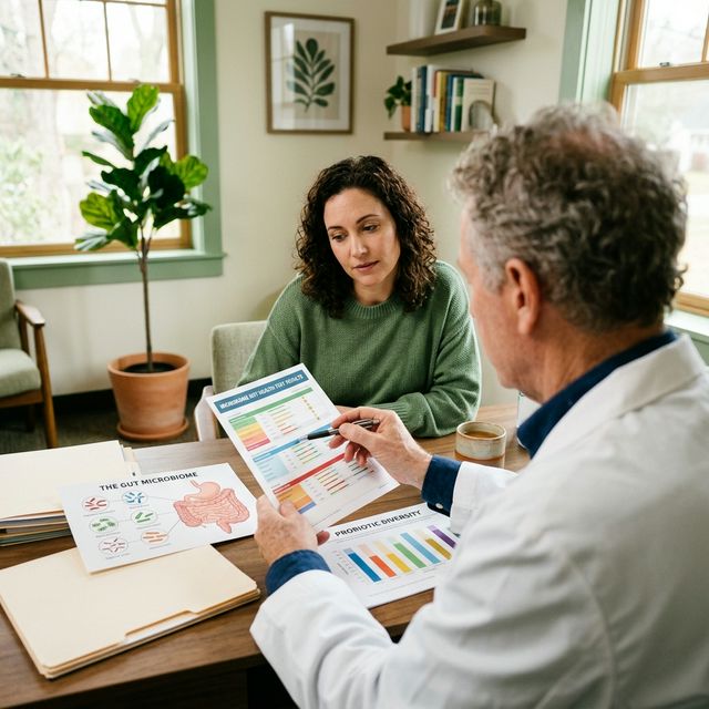 Microbiome testing consultation