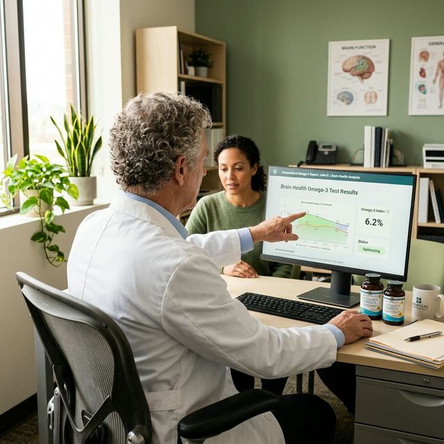 Omega-3 brain health testing