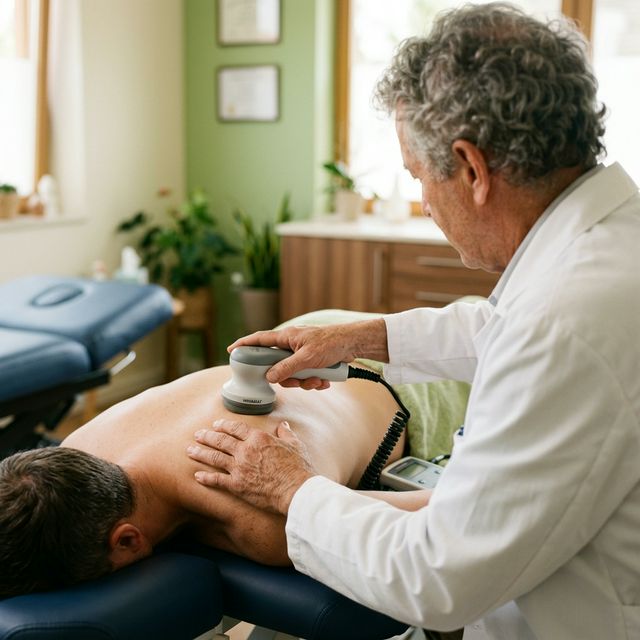 Deep oscillation therapy with HIVAMAT device